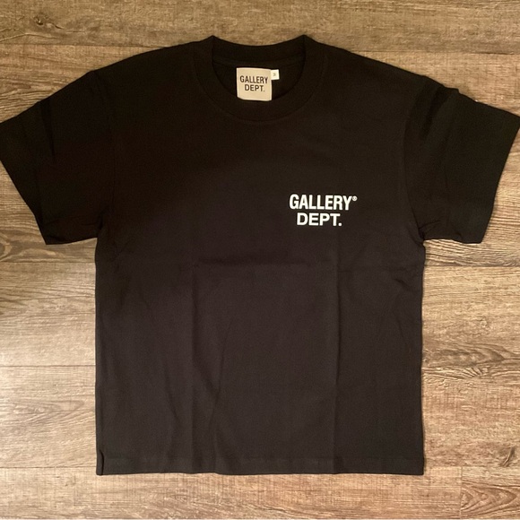 Gallery Dept Black Short Sleeve Tee - Picture 1 of 3